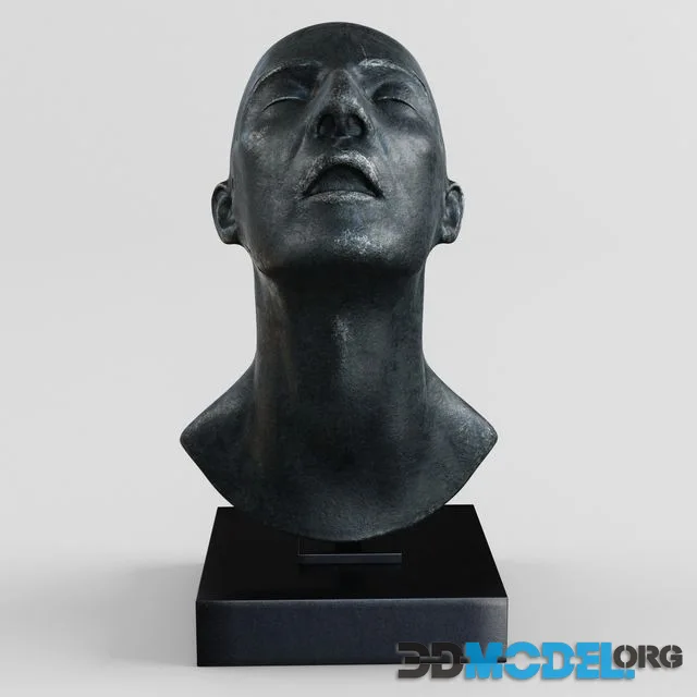 Lotta Blokker head sculpture