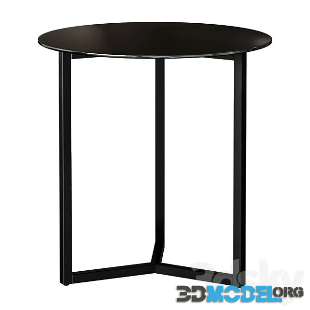 Marae Side Table Black