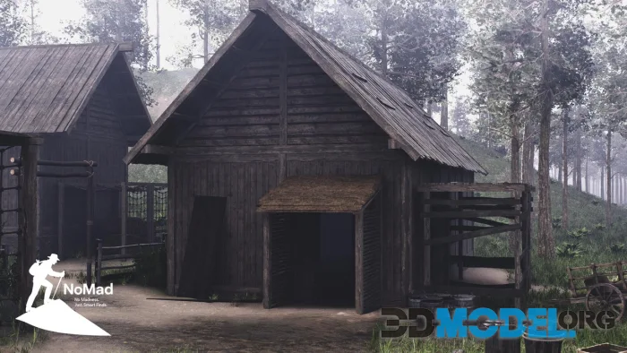 Medieval Village – Rustic Fantasy Settlement Environment
