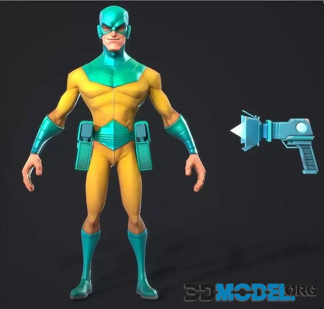 Mirror Master Low-poly (PBR)