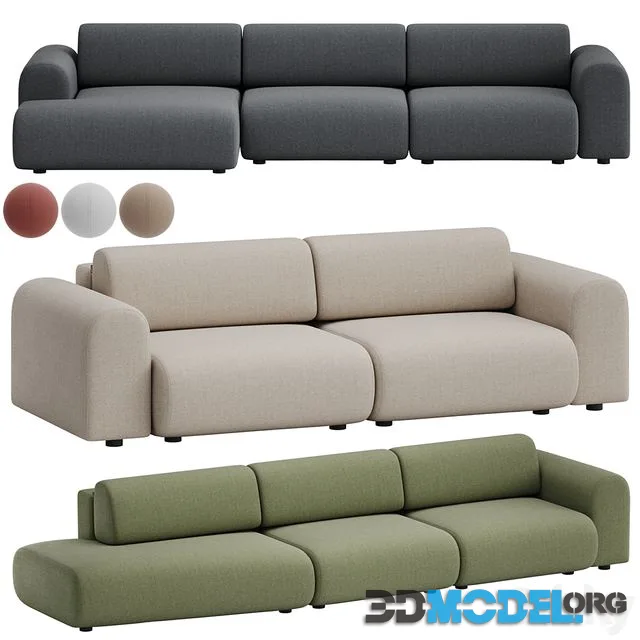 Modular sofa Mail-1-2-3