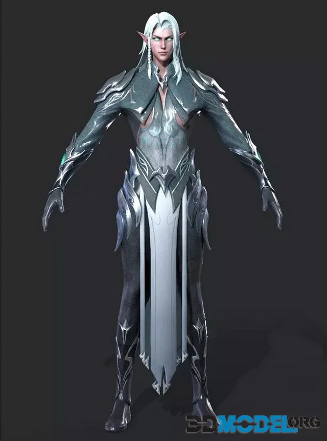 Night Hunter Low-poly (PBR)