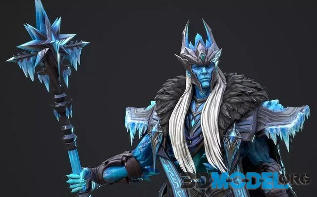 Night King Low-poly (PBR)