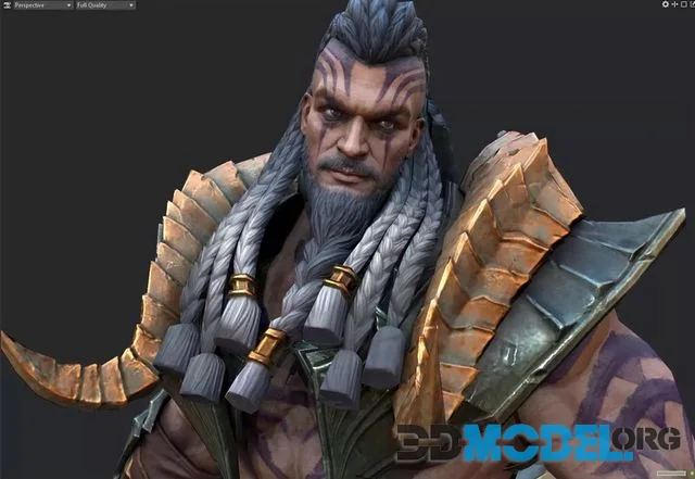 Orcs and Sagittarius Low-poly (PBR)