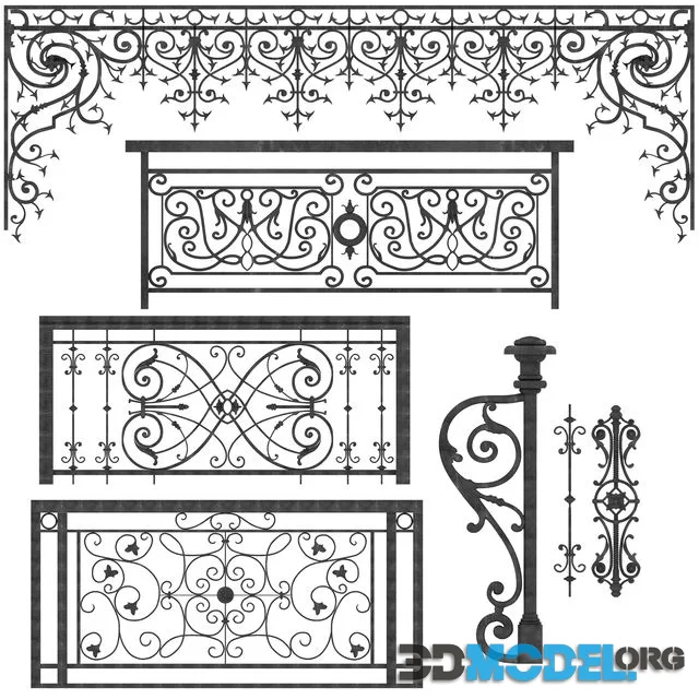Ornamental iron casting