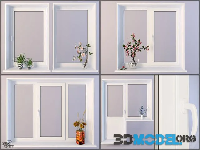 Plastic Windows and balcony door