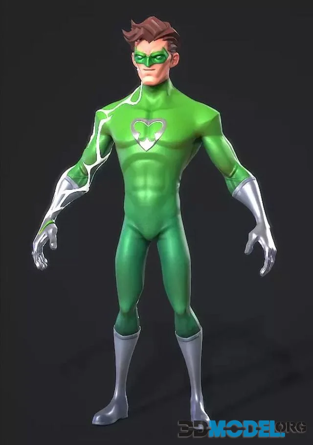 Power Ring Low-poly (PBR)