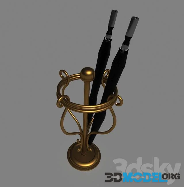 Rack for umbrellas