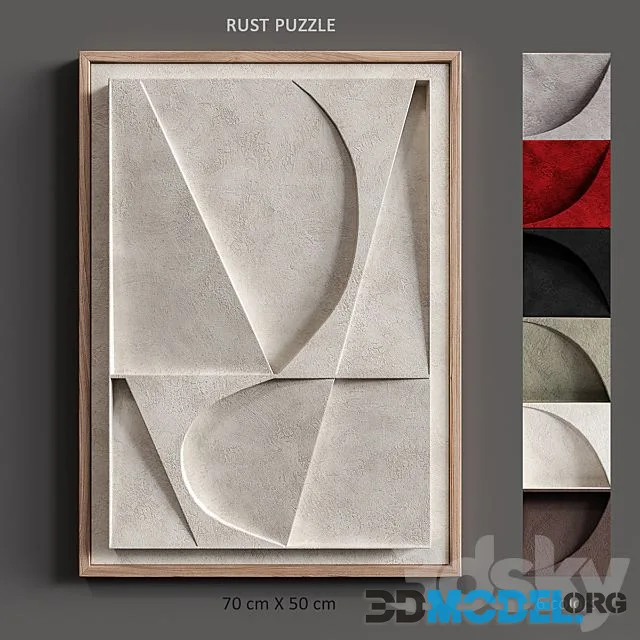 RUST PUZZLE Relief