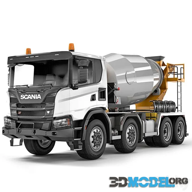 Scania G500 XT 8×4 concrete mixer 2022