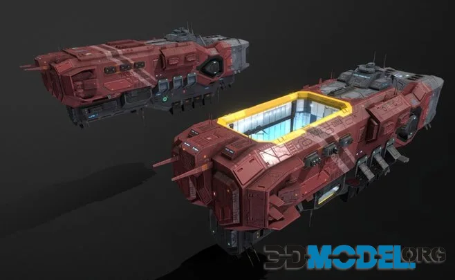 Scifi Mobile Shipyard Class I (PBR)