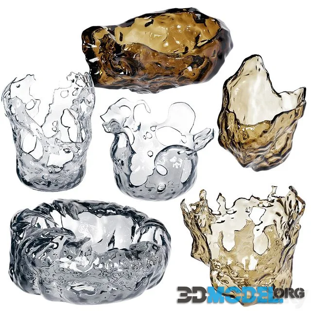 set of glass products