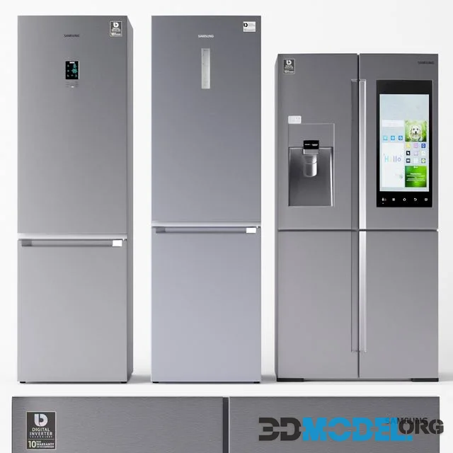 Set of refrigerators Samsung 2