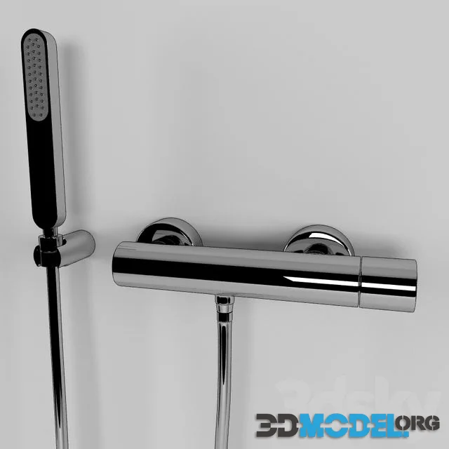3D Model – Shower faucet FIMA Carlo Frattini SpA Collection Nomos Go
