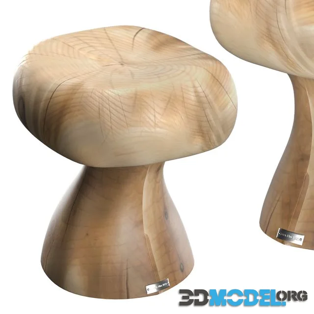 Sieben Riva 1920 Stool Contract Cedar