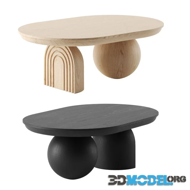 Sonali Oval Coffee Table by Anthropologie