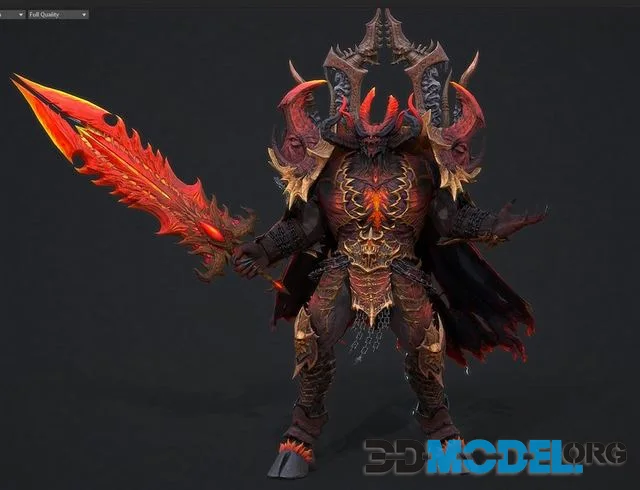 South of hell Low-poly (PBR)
