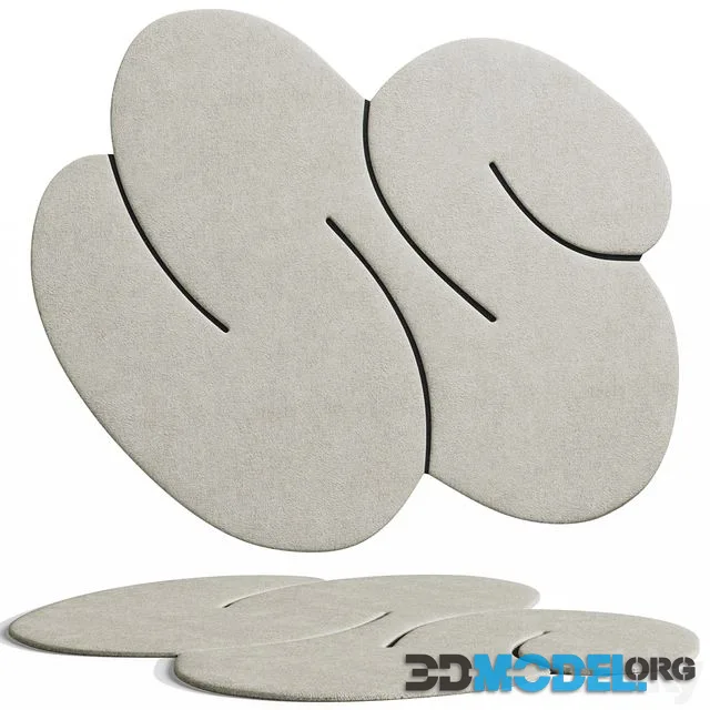 Squiggle carpet by Okjstudio