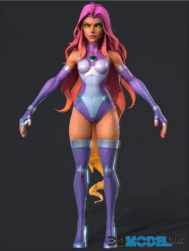 Starfire Low-poly (PBR)