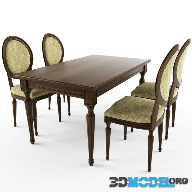 Table with chairs Maria Rosa