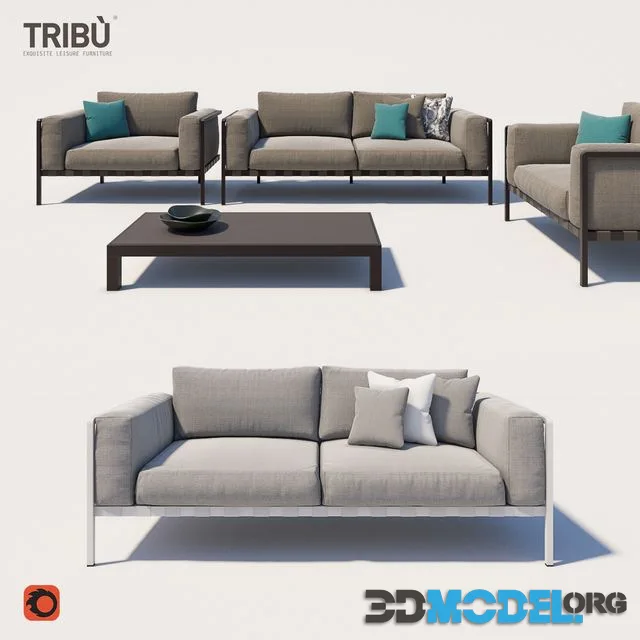 Tribu - Natal Alu Sofa & Armchair