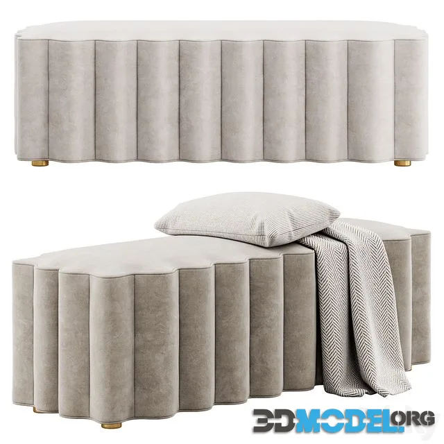 Upholstered Bench by Entryway