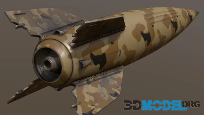 V2 Rocket German Explosion (PBR)