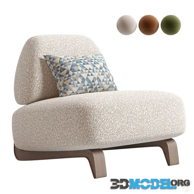Vao Armchair and pillow