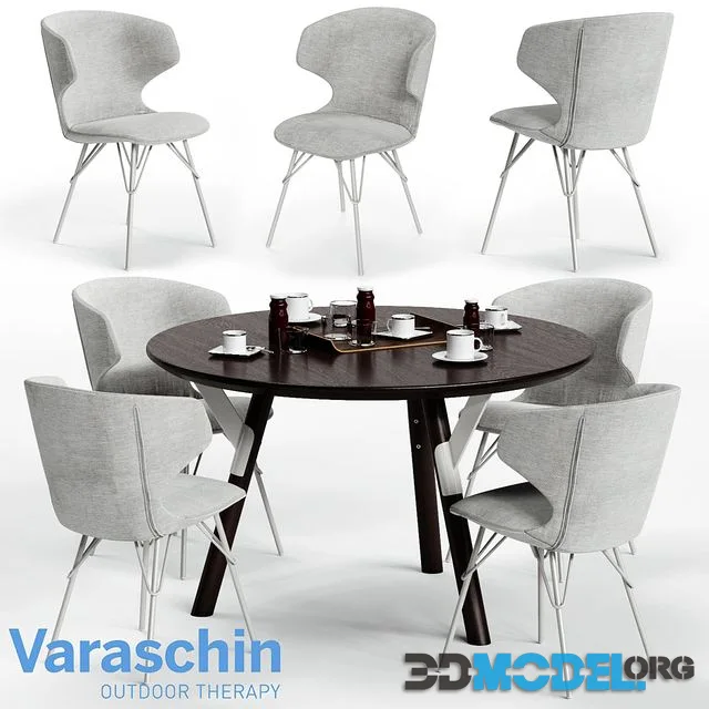 Varaschin KLOE Chair and LINK Table