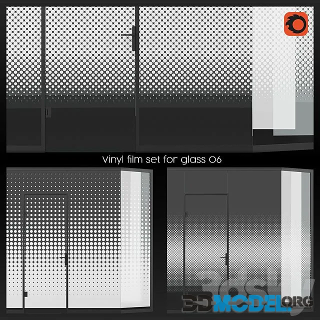 Vinyl Film Set for Glass 06