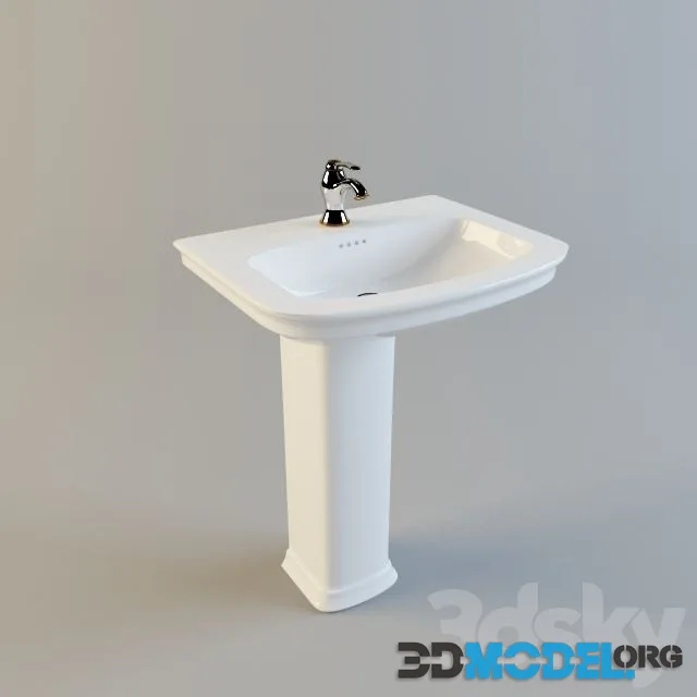 Vitra Serenada sink + washbasin mixer
