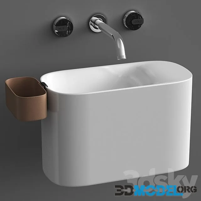 Wall Mounted Korakril Ptit Handrinse Basin