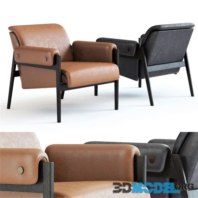 West Elm Stanton Leather Chair