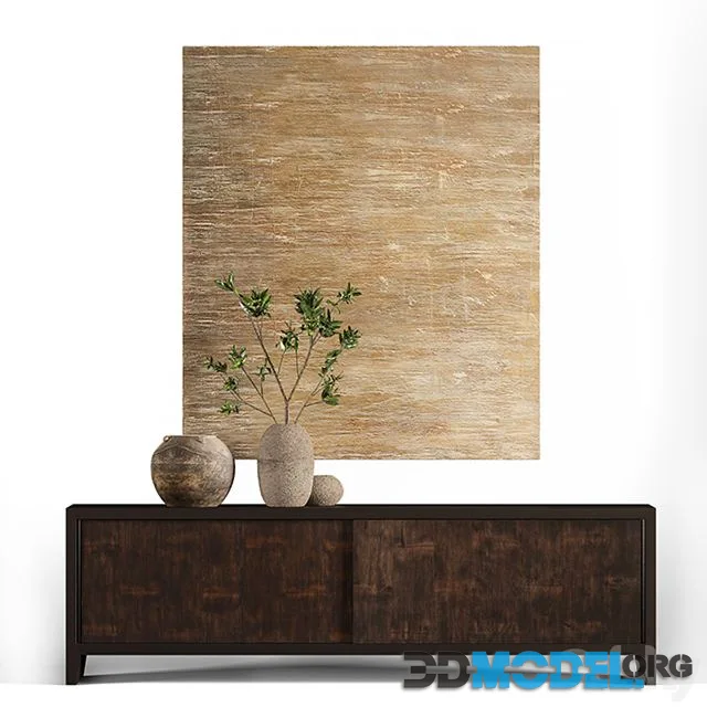 Wyeth Split Bamboo Media Sideboard