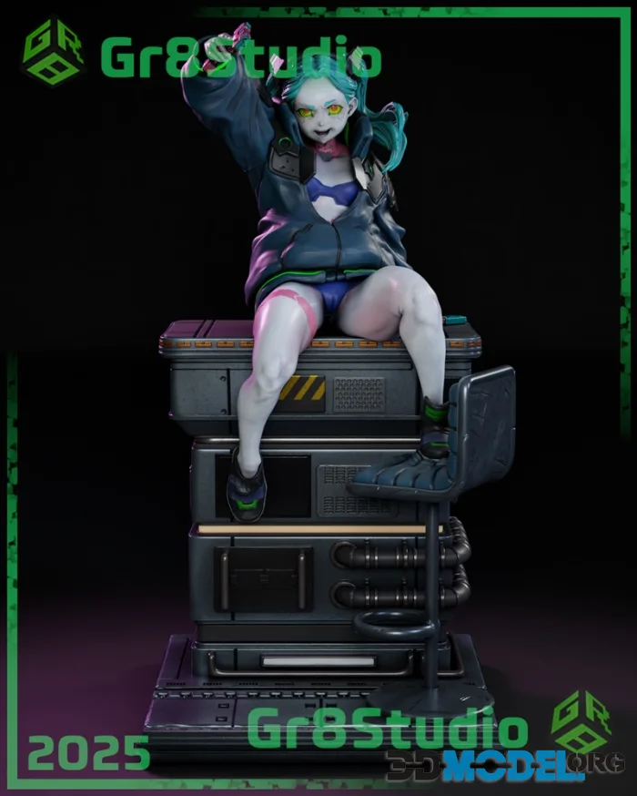 Gr8Tech - Cyberpunk Edgerunners - Rebecca – Printable