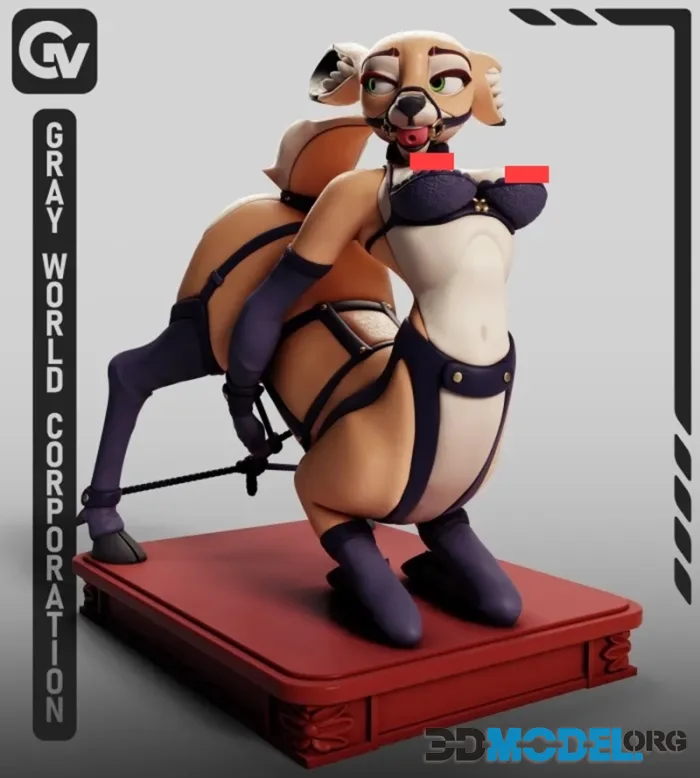 Gray World Corporation - Deer Centaur – Printable