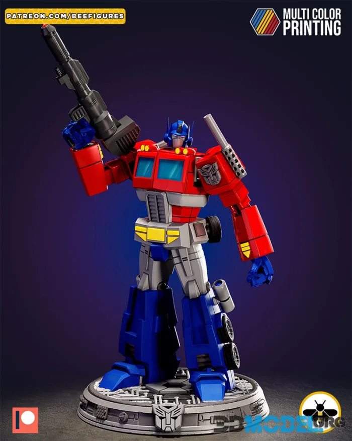 Bee Figures - Optimus Prime - Transformers – Printable