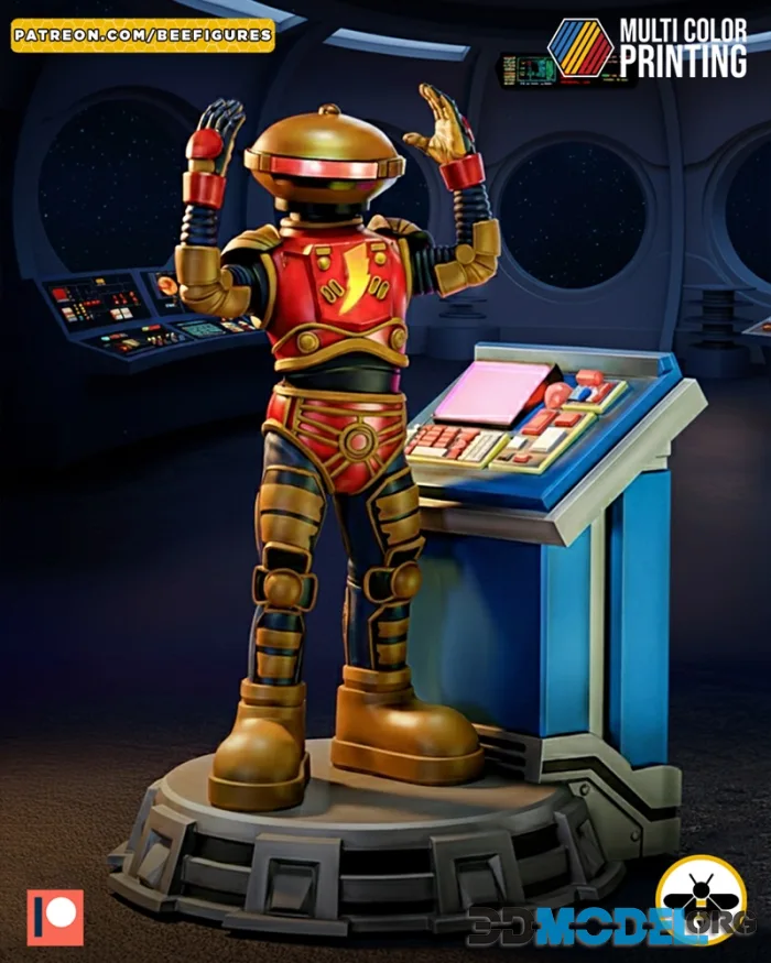 Bee Figures - Alpha 5 - Power Rangers – Printable