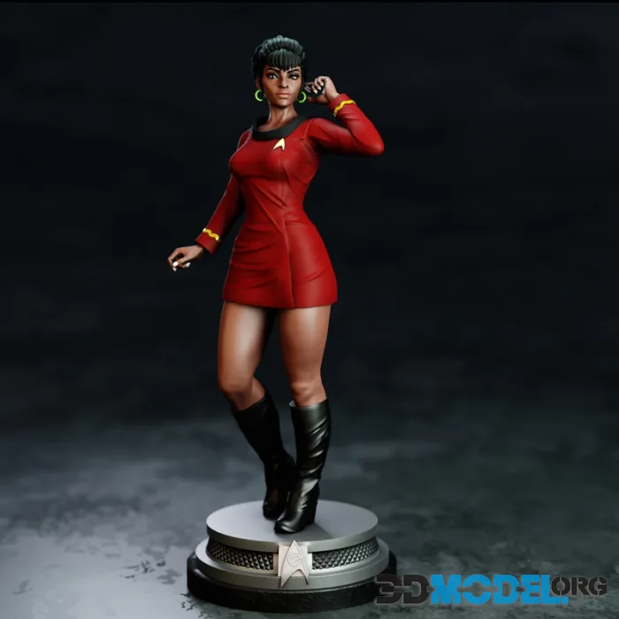 BrunoArt3D - Lieutenant Uhura – Printable