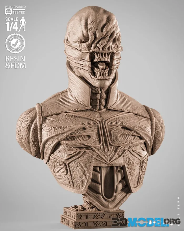 Wicked - Chatterer Portrait Bust – Printable