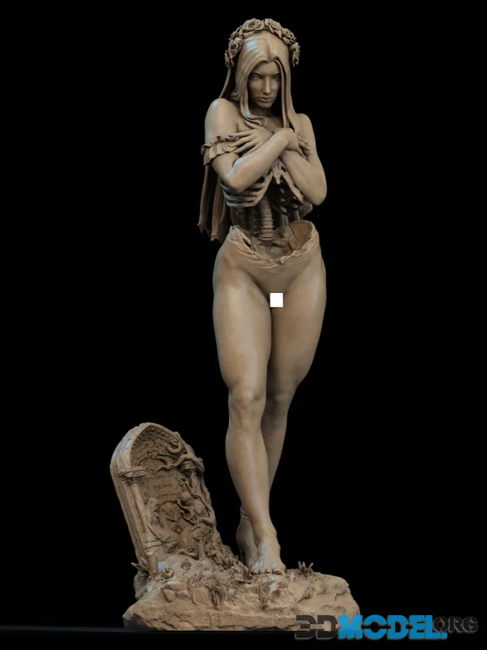 CA 3D Studios - Undead Bride NSFW Version – Printable