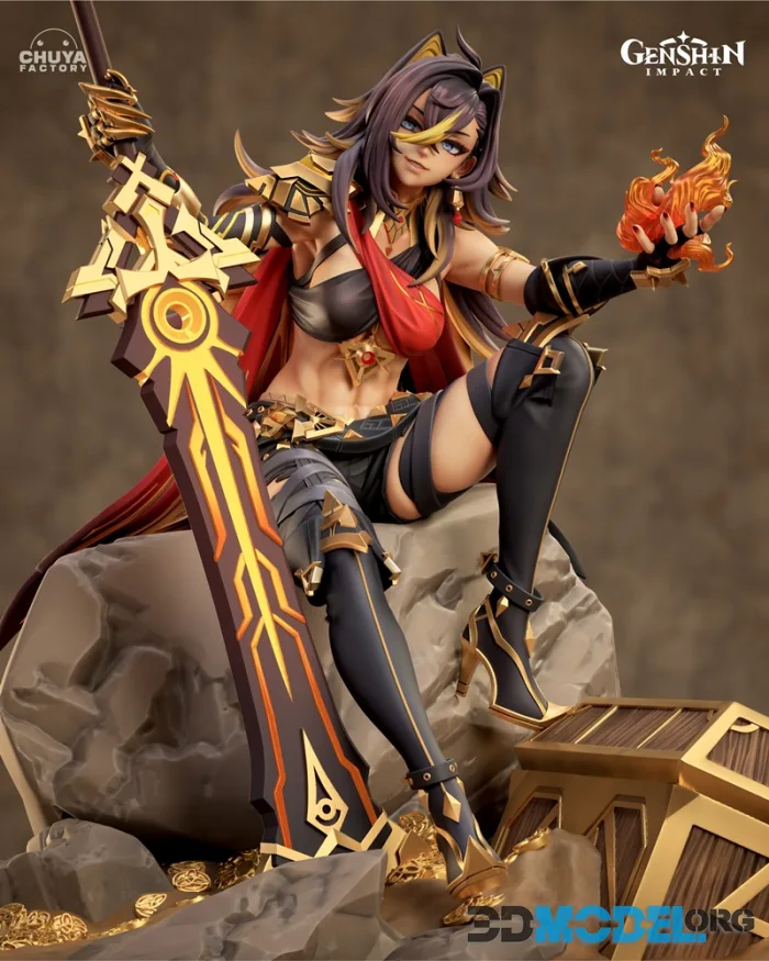 Chuya Factory - Dehya Genshin – Printable