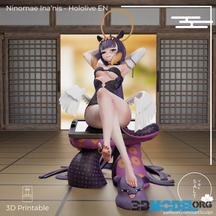 Saltsculpt - Inanis - Vtuber – Printable