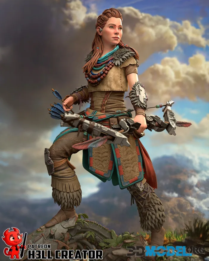 h3LL creator - Aloy – Printable
