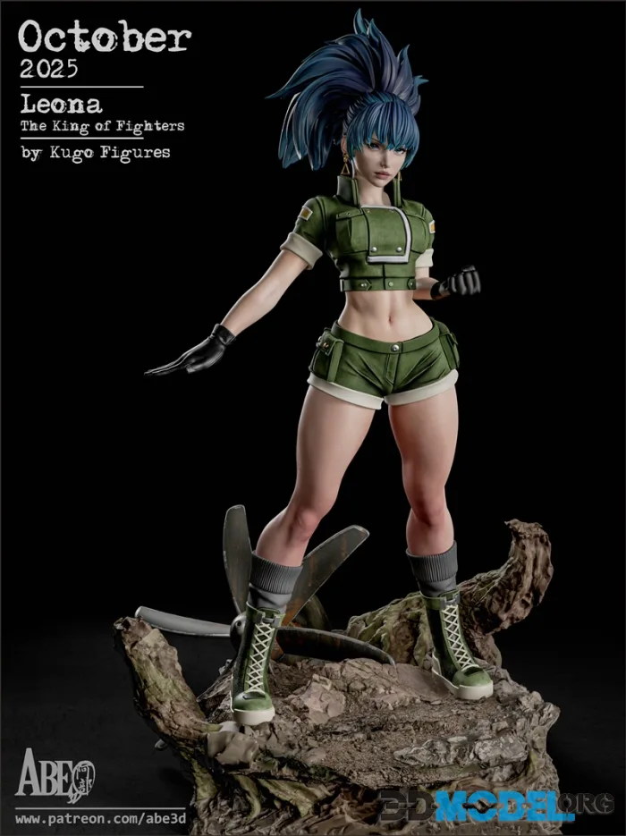 Abe3D - Leona Heidern – Printable