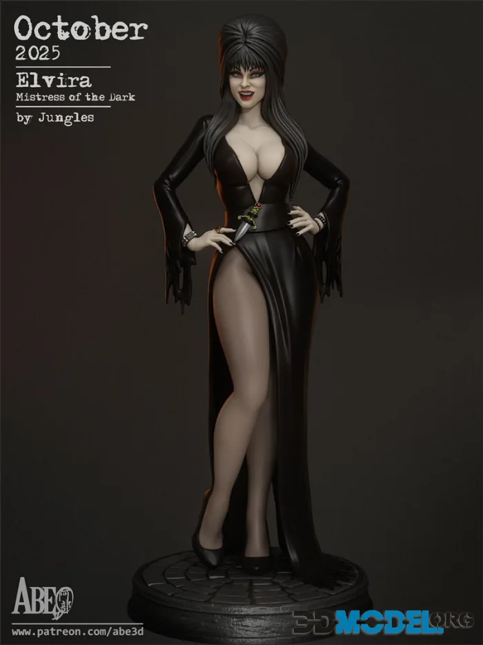 Abe3D - Elvira – Printable