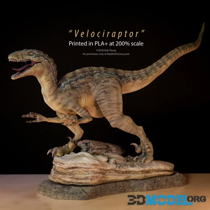 Velociraptor – Printable