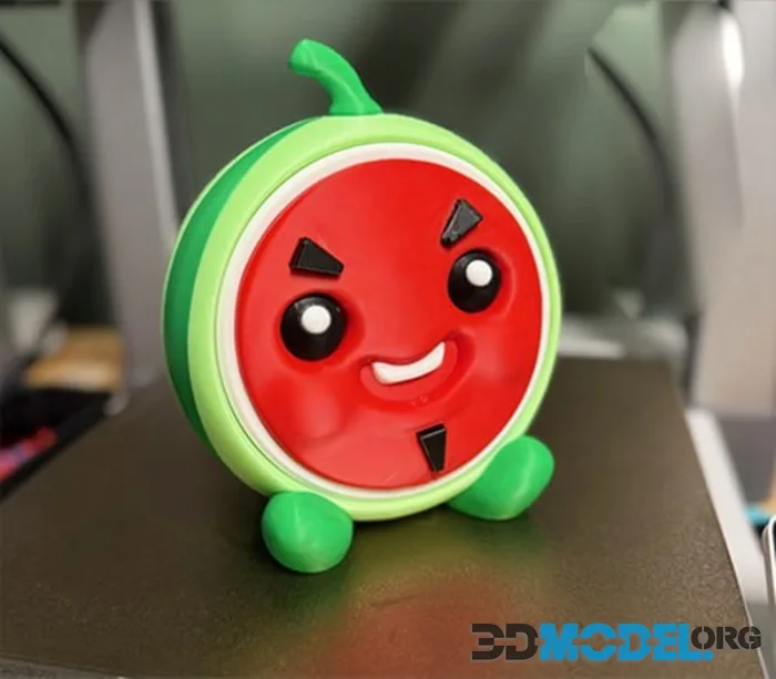 Hex3D - Watermelon Container – Printable