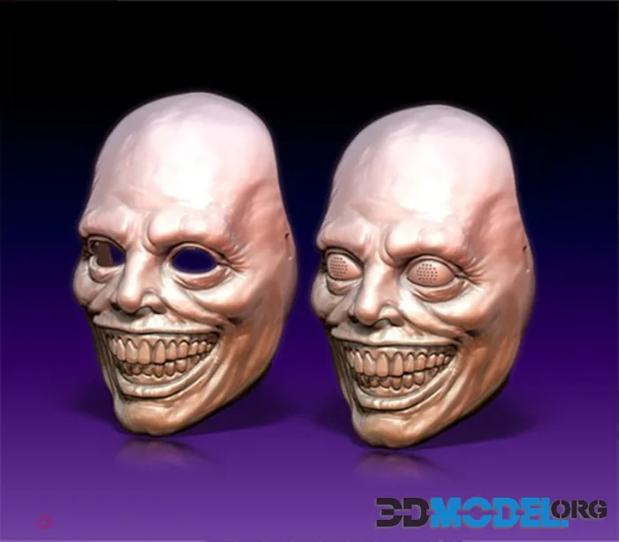 Hex3D - Creepy Smile Mask – Printable