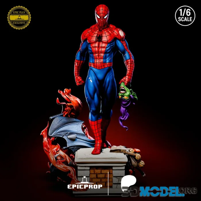 Epic Prop - Spiderman Standar – Printable